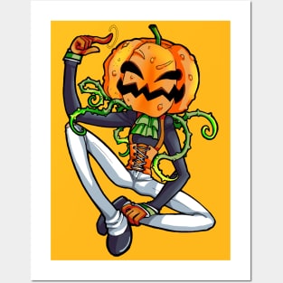 Pumpkin King Posters and Art